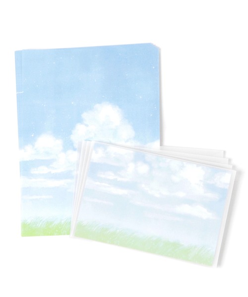 studio CLIP（スタディオクリップ）の「空時間レターセット[WEB限定販売]（ステーショナリー・レディース・その他5/その他2/その他6/その他1/その他3/その他4・FREE）」の3枚目の写真