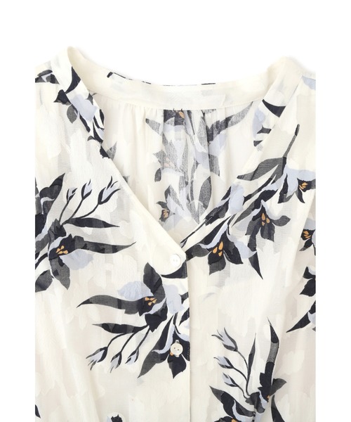 JILL STUART（ジルスチュアート）の「◆アモフラワーワンピース（ワンピース・レディース・ホワイト/パープル・0/4/2）」の10枚目の写真