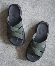 MEI（メイ）の「【MEI メイ】Lady's RECYCLED NYLON MESH SANDAL リサイクルナイロン メッシュサンダル 厚底 シャークソール（サンダル）」