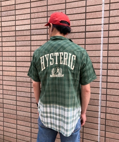 HYSTERIC GLAMOUR（ヒステリックグラマー）の「HYSTERIC GIRL グラデーションウエスタンシャツ（シャツ/ブラウス・メンズ・ブラウン系その他/グリーン系その他/パープル系その他・SMALL/MEDIUM/LARGE）」の16枚目の写真