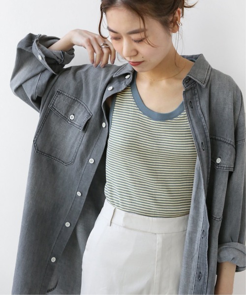 MILLER（ミラー）の「【MILLER/ミラー】*RELUME N/S TEE：別注タンクトップ◆（タンクトップ・レディース・オレンジ/イエロー/ブルー/ブラウン・FREE）」の3枚目の写真