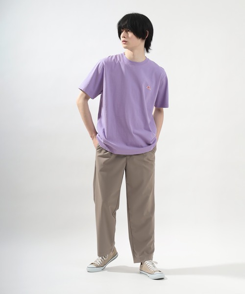 KELTY(ケルティ)の「【KELTY/ケルティー】ワンポイントミニワッペンTシャツ/オーバーサイズ/ユニセックス(Tシャツ/カットソー・メンズ・ホワイト/ブラック/ベージュ/ライトパープル・M/L/XL)」の13枚目の写真