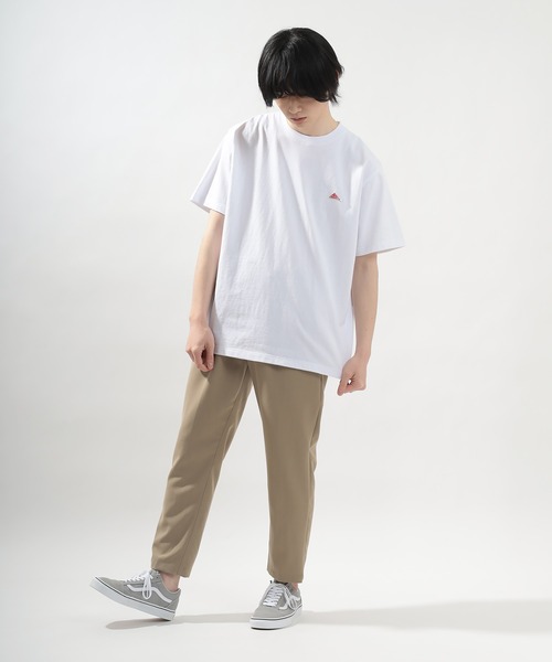 KELTY(ケルティ)の「【KELTY/ケルティー】ワンポイントミニワッペンTシャツ/オーバーサイズ/ユニセックス(Tシャツ/カットソー・メンズ・ホワイト/ブラック/ベージュ/ライトパープル・M/L/XL)」の17枚目の写真