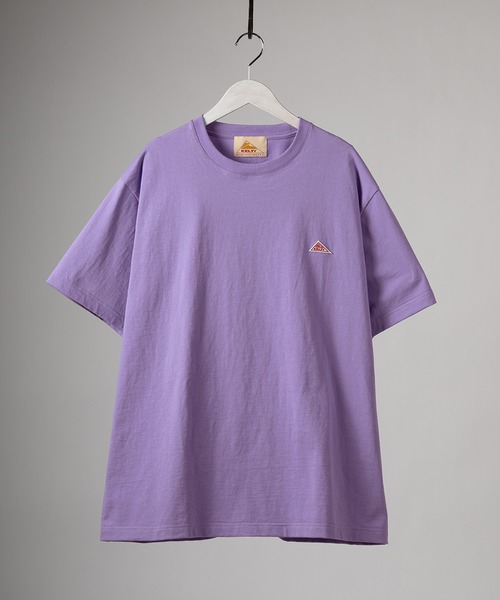 KELTY(ケルティ)の「【KELTY/ケルティー】ワンポイントミニワッペンTシャツ/オーバーサイズ/ユニセックス(Tシャツ/カットソー・メンズ・ホワイト/ブラック/ベージュ/ライトパープル・M/L/XL)」の9枚目の写真