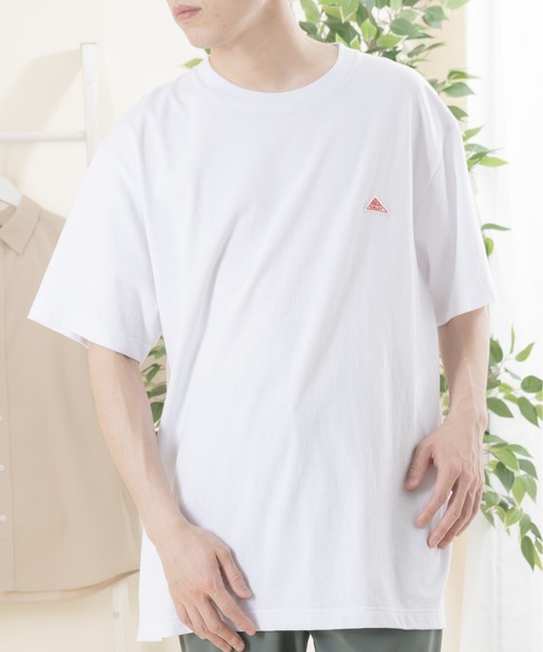 KELTY(ケルティ)の「【KELTY/ケルティー】ワンポイントミニワッペンTシャツ/オーバーサイズ/ユニセックス(Tシャツ/カットソー・メンズ・ホワイト/ブラック/ベージュ/ライトパープル・M/L/XL)」の5枚目の写真