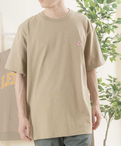 KELTY(ケルティ)の「【KELTY/ケルティー】ワンポイントミニワッペンTシャツ/オーバーサイズ/ユニセックス(Tシャツ/カットソー・メンズ・ホワイト/ブラック/ベージュ/ライトパープル・M/L/XL)」の7枚目の写真