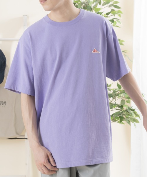 KELTY(ケルティ)の「【KELTY/ケルティー】ワンポイントミニワッペンTシャツ/オーバーサイズ/ユニセックス(Tシャツ/カットソー・メンズ・ホワイト/ブラック/ベージュ/ライトパープル・M/L/XL)」の8枚目の写真
