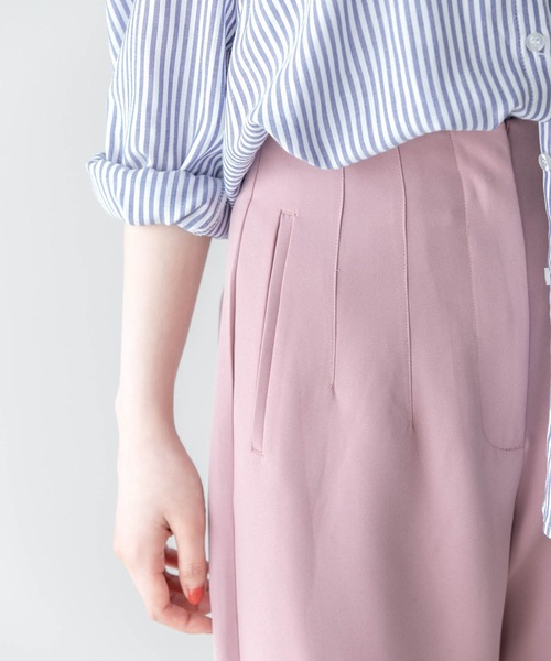 Edit Sheen（エディットシーン）の「ストライプシャツ（シャツ/ブラウス・レディース・ブルー・MEDIUM）」の8枚目の写真