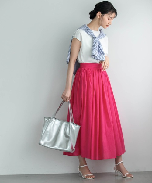 Edit Sheen（エディットシーン）の「ストライプシャツ（シャツ/ブラウス・レディース・ブルー・MEDIUM）」の20枚目の写真