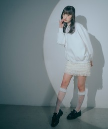 Romansual | Romansual/ティアードレースタイトミニスカート(スカート)