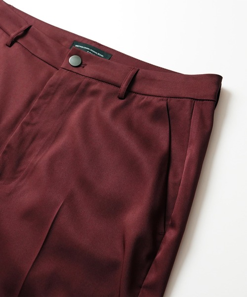 セール】25SS 極美シルエット センタープレス ブーツカット スラックス