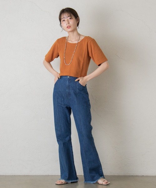 Kastane（カスタネ）の「インディアンビーズネックレス（ネックレス・レディース・ホワイト/オレンジ/ブルー・FREE）」の8枚目の写真