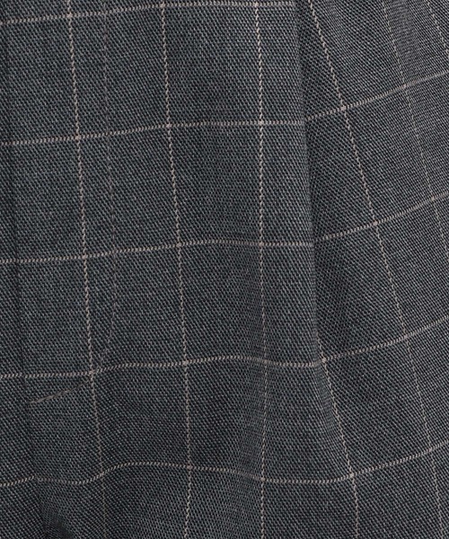 LEPSIM（レプシィム）の「【ハタラク7daysパンツ】機能付きチェックテーパードパンツ 953216（その他パンツ・レディース・チャコールグレー/ブラウン・MEDIUM/X-SMALL/LARGE/SMALL）」の13枚目の写真