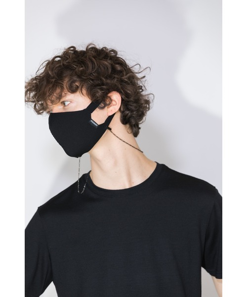 OX JEWELRY（オックスジュエリー）の「Silver Mask Code & Necklace by MARS（ネックレス・メンズ・ブラック/シルバー・FREE）」の7枚目の写真