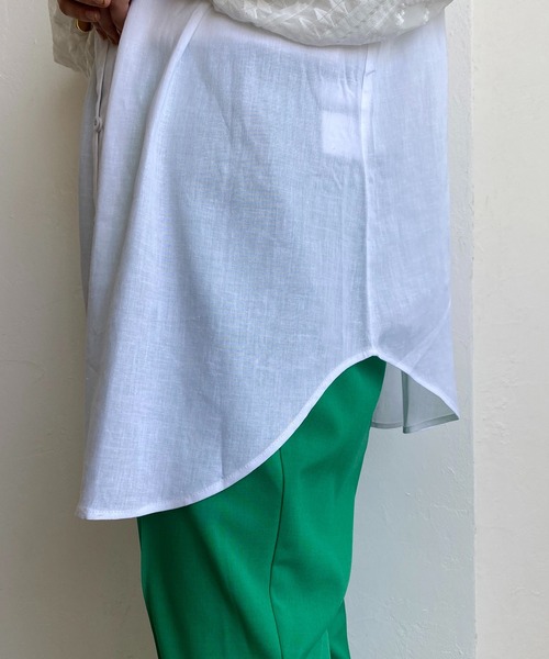 CAPRICIEUX LE'MAGE（カプリシューレマージュ）の「袖レースブラウス（シャツ/ブラウス・レディース・ホワイト/ブラック/オレンジ・FREE）」の13枚目の写真