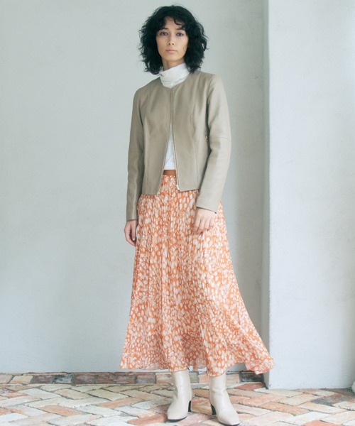 ANAYI（アナイ）の「ラムレザークルー ジャケット（その他アウター