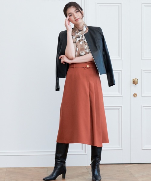 ANAYI（アナイ）の「ラムレザークルー ジャケット（その他アウター