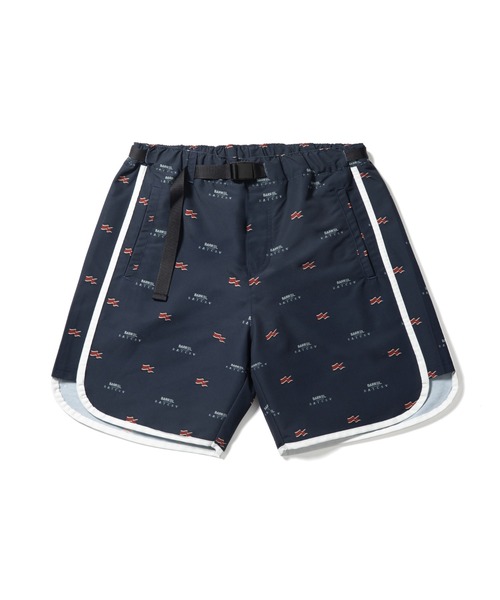 ROMANTIC CROWN(ロマンティッククラウン)の「【BARREL × ROMANTIC CROWN】BOARD SHORTS / バレル×ロマンティッククラウン スイム ボード ショートパンツ(その他パンツ・レディース・ネイビー・SMALL/MEDIUM/LARGE)」の1枚目の写真