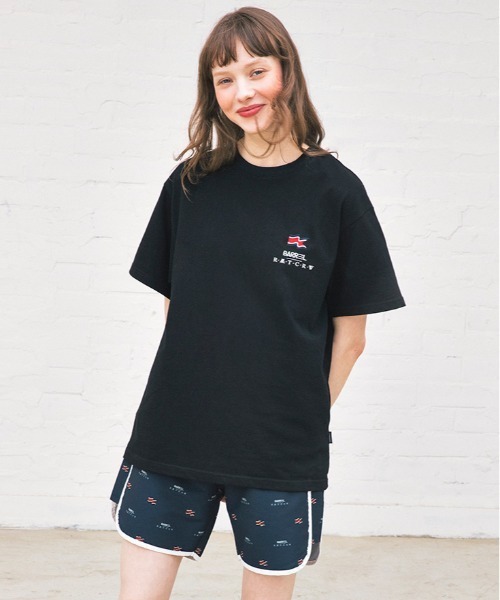 ROMANTIC CROWN(ロマンティッククラウン)の「【BARREL × ROMANTIC CROWN】BOARD SHORTS / バレル×ロマンティッククラウン スイム ボード ショートパンツ(その他パンツ・レディース・ネイビー・SMALL/MEDIUM/LARGE)」の3枚目の写真
