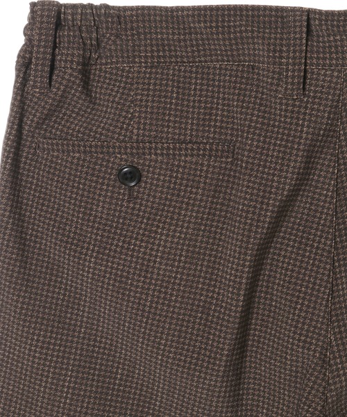 CROWDED CLOSET（クラウデッドクローゼット）の「ヘリンボーン柄ストレッチジャージパンツ／セットアップ対応／ビジカジ／ON・OFF兼用（その他パンツ・メンズ・ブラウン/グレー・01/02/03/04）」の8枚目の写真