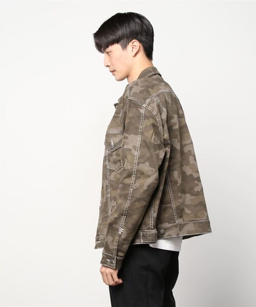 KSUBI（スビ）の「KSUBI OH G JACKET  (5000006823)（デニムジャケット・メンズ・カモフラージュ・MEDIUM/LARGE/X-LARGE）」の2枚目の写真