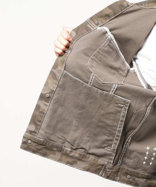 KSUBI（スビ）の「KSUBI OH G JACKET  (5000006823)（デニムジャケット・メンズ・カモフラージュ・MEDIUM/LARGE/X-LARGE）」の4枚目の写真