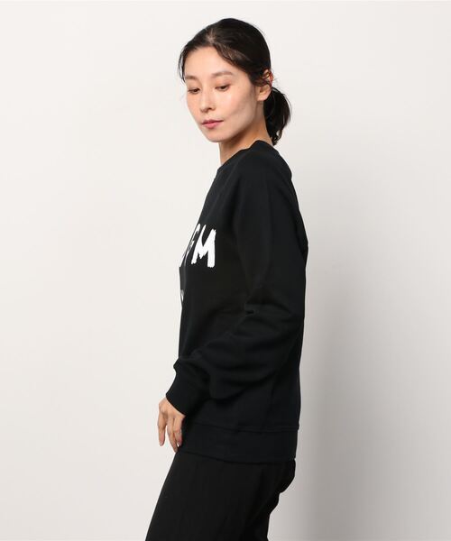 MSGM（エムエスジーエム）の「MSGM(エムエスジーエム)　HANDWRITE LOGO SWEAT　ロゴスウェット（スウェット・レディース・ホワイト/ブラック・SMALL/MEDIUM）」の4枚目の写真