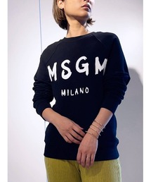 MSGM | MSGM(エムエスジーエム)　HANDWRITE LOGO SWEAT　ロゴスウェット(スウェット)
