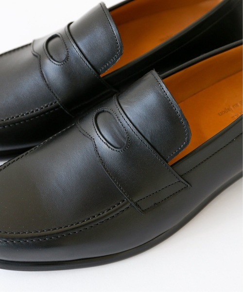 EDIFICE（エディフィス）の「【HIROSHI TSUBOUCHI / ヒロシツボウチ】別注 カーフローファー（ローファー・メンズ・ブラック・6/8/10/9/7）」の3枚目の写真