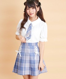 Secret Honey | ダブルレースアッププリーツスカート(スカート)