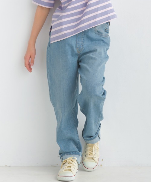 OMNES（オムネス）の「キッズ  ストレッチデニムパンツ（デニムパンツ・キッズ・ブルー系その他/ワンウォッシュ/ベージュ/ブラック/ホワイト系その他・100/110/120/130/140/150）」の11枚目の写真