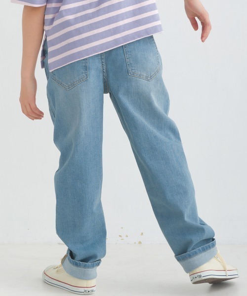 OMNES（オムネス）の「キッズ  ストレッチデニムパンツ（デニムパンツ・キッズ・ブルー系その他/ワンウォッシュ/ベージュ/ブラック/ホワイト系その他・100/110/120/130/140/150）」の9枚目の写真