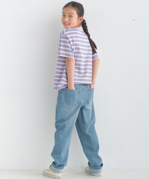 OMNES（オムネス）の「キッズ  ストレッチデニムパンツ（デニムパンツ・キッズ・ブルー系その他/ワンウォッシュ/ベージュ/ブラック/ホワイト系その他・100/110/120/130/140/150）」の8枚目の写真