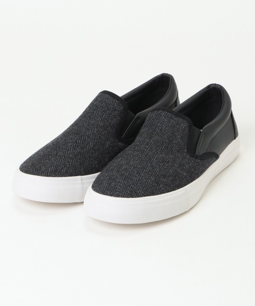 ikka（イッカ）の「ツイードスリッポン（スリッポン・メンズ・ホワイト/ブラック/ブルー系その他・M/L）」の7枚目の写真