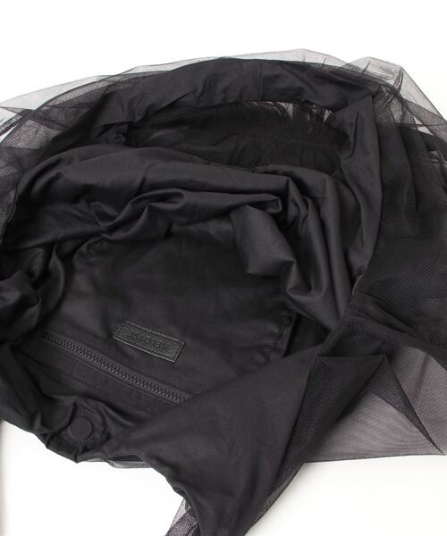 HELOYSE（エロイーズ）の「【HELOYSE/エロイーズ】balloon tulle bag（トートバッグ・レディース・ブラック/パープル/タン・FREE）」の18枚目の写真