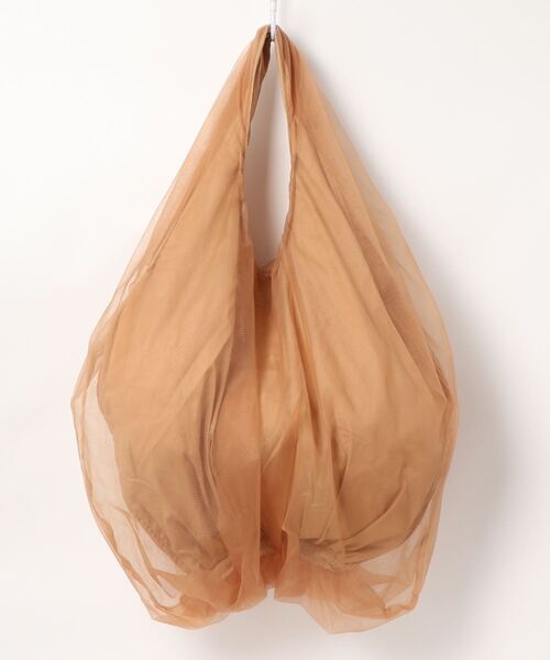 HELOYSE（エロイーズ）の「【HELOYSE/エロイーズ】balloon tulle bag（トートバッグ・レディース・ブラック/パープル/タン・FREE）」の6枚目の写真