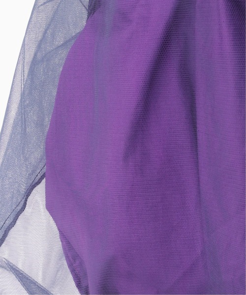 HELOYSE（エロイーズ）の「【HELOYSE/エロイーズ】balloon tulle bag（トートバッグ・レディース・ブラック/パープル/タン・FREE）」の22枚目の写真