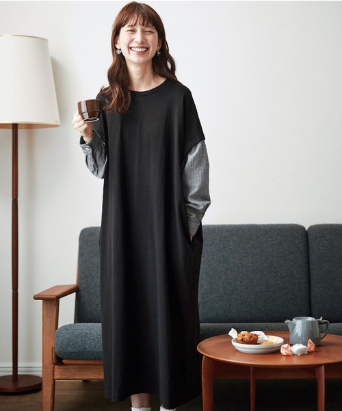 サニークラウズ ベスシャツワンピース レディース ワンピース Sunny Clouds サニークラウズ のファッション通販 Zozotown