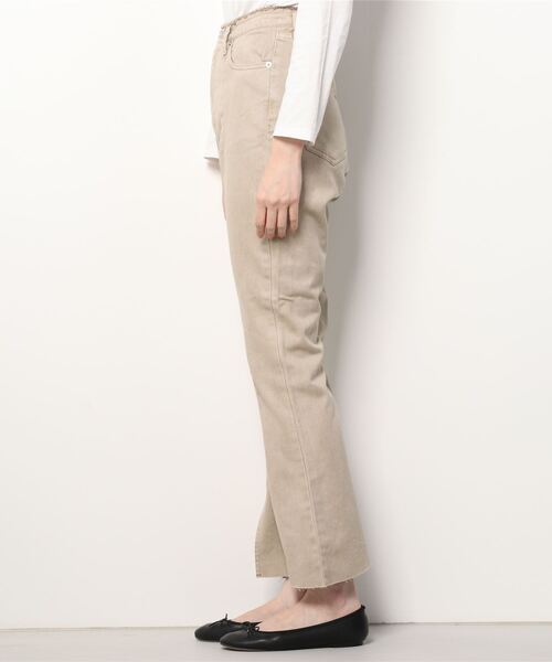 WEGO（ウィゴー）の「WEGO/デニムスリットフレアパンツ（デニムパンツ・レディース・ベージュ/インディゴブルー/ブラック系その他・MEDIUM/SMALL）」の15枚目の写真