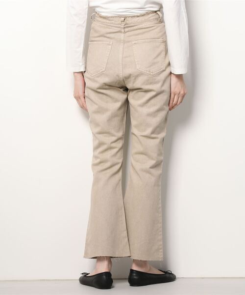 WEGO（ウィゴー）の「WEGO/デニムスリットフレアパンツ（デニムパンツ・レディース・ベージュ/インディゴブルー/ブラック系その他・MEDIUM/SMALL）」の18枚目の写真