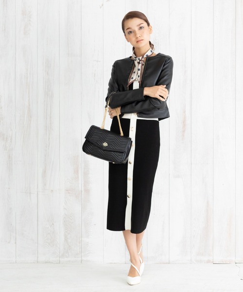 ROYAL PARTY（ロイヤルパーティー）の「ROYAL PARTY (ロイヤルパーティー) 2WAYショルダーバッグ RPT-B004 QUILTING（ショルダーバッグ・レディース・ベージュ/ブラック/ピンク・FREE）」の4枚目の写真