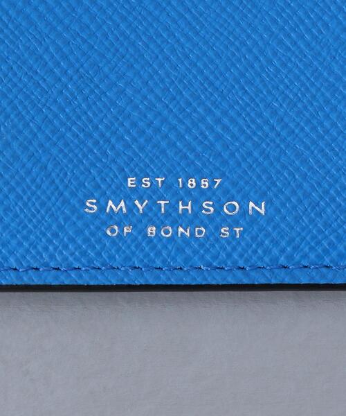 BEAUTY&YOUTH UNITED ARROWS（ビューティーアンドユースユナイテッドアローズ）の「＜SMYTHSON＞PANAMA ZIP CURRENCY CASE/カーレンシーケース.（その他小物・レディース・ロイヤルブルー/ライトグレー/ライラック・FREE）」の6枚目の写真