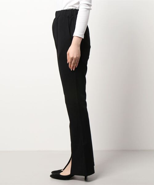 SAISON DE PAPILLON(セゾンドパピヨン)の「センタースリット入りイージーフレアパンツ(その他パンツ・レディース・ブラック/ブラウン・XL/L/S/M)」の9枚目の写真