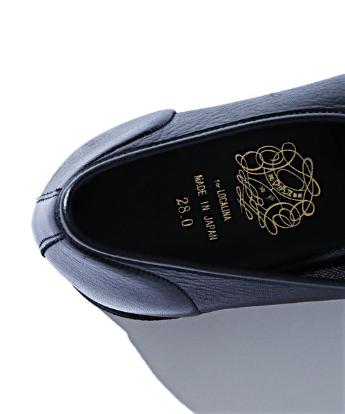 LOCALINA（ロカリナ）の「LOCALINA/ロカリナ MARIANNUWM102  オープントゥ レザーシューズ ブリーズドライ 吸汗速乾・抗菌防臭機能（ドレスシューズ・メンズ・ブラック・29/28）」の10枚目の写真