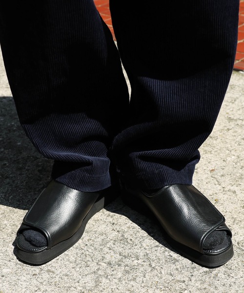 LOCALINA（ロカリナ）の「LOCALINA/ロカリナ MARIANNUWM102  オープントゥ レザーシューズ ブリーズドライ 吸汗速乾・抗菌防臭機能（ドレスシューズ・メンズ・ブラック・29/28）」の15枚目の写真