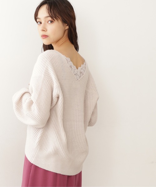 JILL by JILLSTUART - ◇フォックス混ニット JILL by JILL STUART（ジルバイジルスチュアート）の