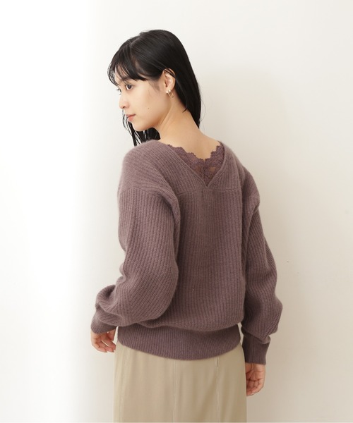 JILL by JILLSTUART - ◇フォックス混ニット JILL by JILL STUART（ジルバイジルスチュアート）の