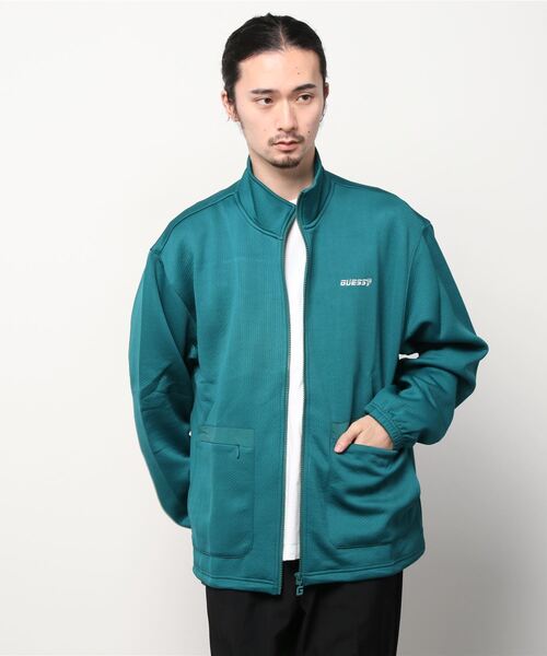 Guess(ゲス)の「Thomas Scuba Zip Up(ジャージ・メンズ・グレー/ブルー/グリーン・LARGE/MEDIUM/X-LARGE/SMALL/X-SMALL)」の12枚目の写真