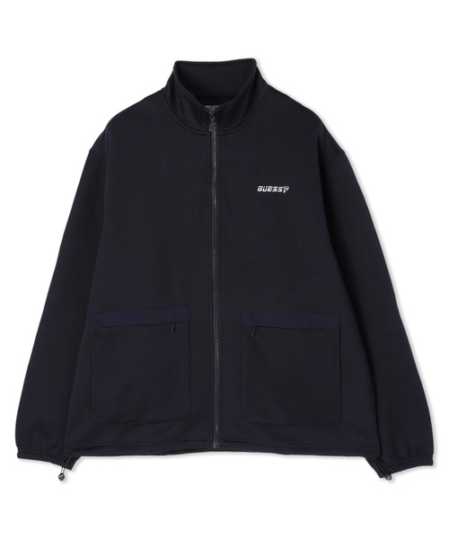 Guess(ゲス)の「Thomas Scuba Zip Up(ジャージ・メンズ・グレー/ブルー/グリーン・LARGE/MEDIUM/X-LARGE/SMALL/X-SMALL)」の8枚目の写真