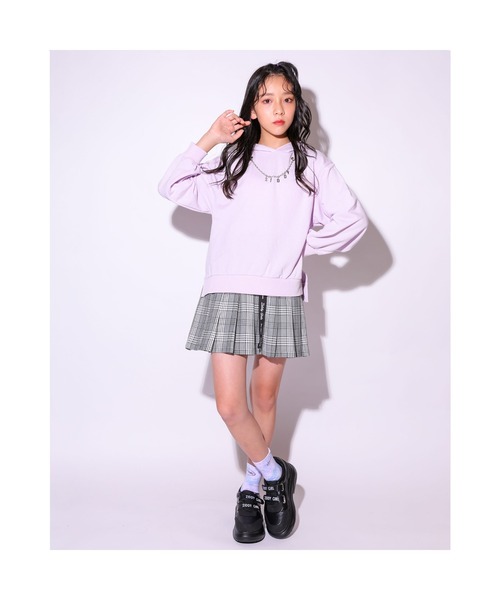 ZIDDY（ジディ）の「ZIDDY/【ニコ☆プチ掲載】ZIDDYロゴ入りベルト厚底スニーカー(21~24cm)（スニーカー・キッズ・ブラック・23/24/22/21）」の4枚目の写真